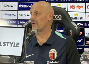 Ascoli Calcio - Di Carlo alla vigilia della trasferta di Pineto: "Ho visto nei ragazzi occhi diversi"