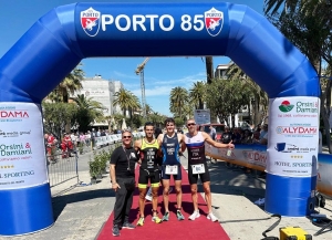 E' l&rsquo;atleta pesarese Niccol&ograve; Sancisi a vincere la X edizione della gara di triathlon olimpico "Citt&agrave; di San Benedetto del Tronto&rdquo;