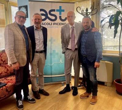 Il dg dell'Ast di Ascoli Maraldo incontra i vertici Avis: 