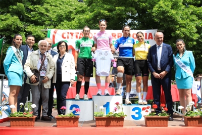 Epilogo del Giro delle Marche a Corridonia tra il ricordo di Sara Piffer e le vittorie di Federica Piergiovanni e Chantal Pegolo