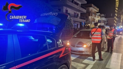 Carabinieri del Comando Provinciale di Teramo, servizi di controllo del territorio