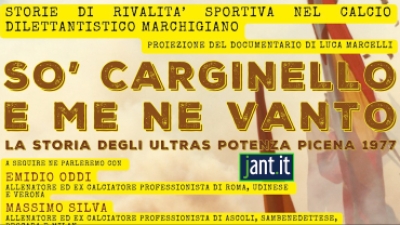 Presentato a Castorano il documentario "SO' CARGINELLO E ME NE VANTO"
