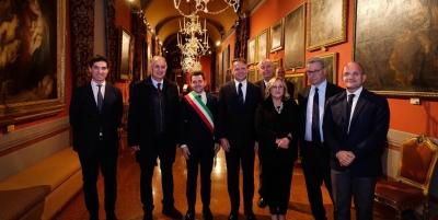 Ascoli Piceno - Visita in città del ministro Lollobrigida e del Commissario Europeo per la pesca Costas Kadis