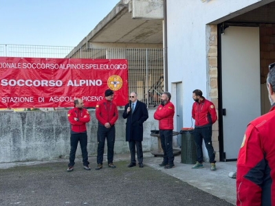 Una nuova sede logistica per il Soccorso Alpino di Ascoli Piceno