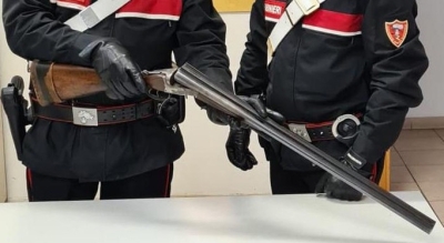 Controguerra: minaccia una donna con un fucile, arrestato
