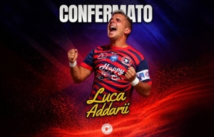 Continuit&agrave; e leadership: Luca Addarii ancora Capitano della Sambenedettese Beach Soccer