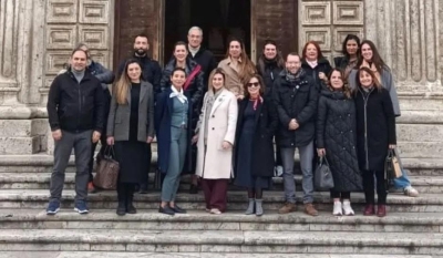 Delegazione albanese in visita all'Azienda sanitaria di Ascoli