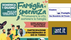 FAMIGLIA=SPERANZA promuovere la vita, sostenere la famiglia