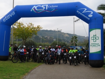 Oltre 70 partecipanti per la cicloturistica MTB e la lezione gratuita per ragazzi al Parco Calise