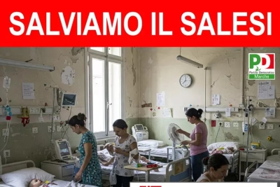 Foto generata da IA nel post Pd Marche, Civici 'aberrante'