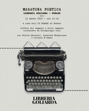 Presso la Libreria Goliarda di Pedaso luned&igrave; 23 marzo "Maratona poetica"