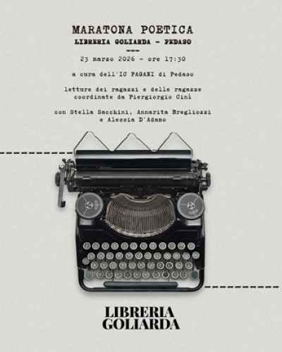 Presso la Libreria Goliarda di Pedaso lunedì 23 marzo 