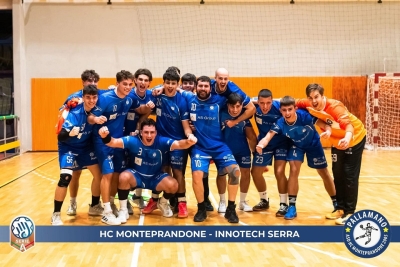 Pallamano: Hc Monteprandone 27-25 Modula Casalgrande