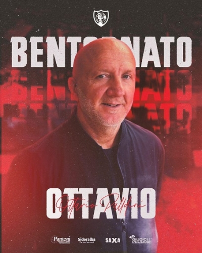 La Samb annuncia il grande ritorno in panchina del tecnico Ottavio Palladini