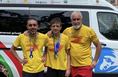 I nuotatori paralimpici Manardi e Rongoni ricevuti in municipio