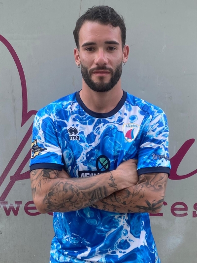 Primo acquisto importante dell'Azzurra SBT, il giovane attaccante classe 2002 Carlo Alberto Ventresini.