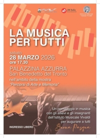 &ldquo;Conversazioni con il Vivaldi&rdquo;, sabato 28 marzo appuntamento in Palazzina Azzurra