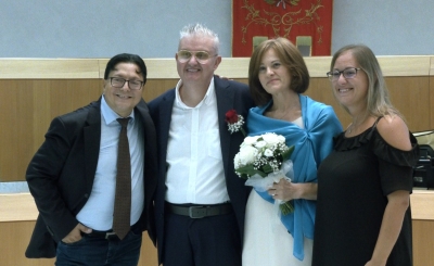 San Benedetto del Tronto - Matrimonio vip in riviera, si è sposato l'Uomo Gatto