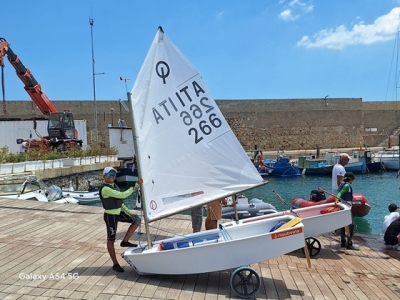 Il Circolo Nautico Sambenedettese protagonista alla III Prova del Campionato Zonale ILCA