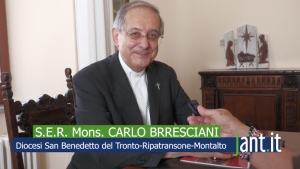 S.E.R. Mons Carlo Bresciani, lascia la Diocesi di San Benedetto, Ripatransone e Montalto