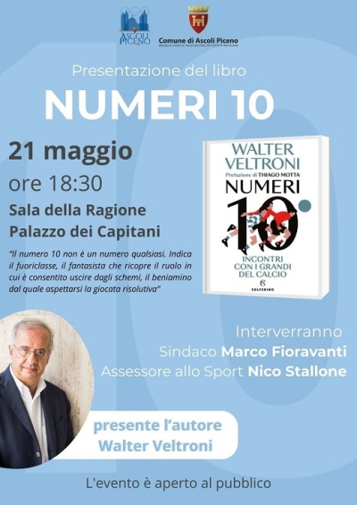 Walter Veltroni presenta in Ascoli Piceno il libro 