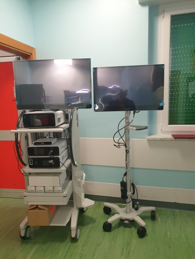 PIU’ DI CENTO INTERVENTI DI CHIRURGIA MINI-INVASIVA IN QUATTRO MESI PRIMI NUMERI IMPORTANTI PER LA NUOVA COLONNA LAPAROSCOPICA