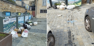 Raffica di sanzioni per l’abbandono incivile di rifiuti presso l’isola ecologica del paese alto di San Benedetto