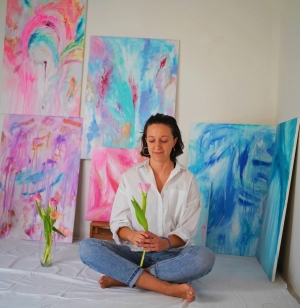 "Let me live. I want to play the piano" &ndash; L'arte astratta di Flavia Guerrieri in mostra ad Ascoli Piceno