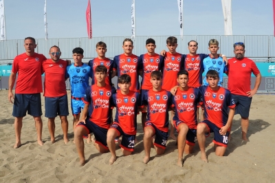 Coppa Italia Under 20, l'Happy Car Samb chiude la tappa di Paestum al 10° posto: Ecosistem Lamezia supera 5-4 i rossoblu