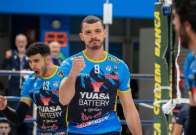 Yuasa Battery, Petkov: “Accolto benissimo a Grottazzolina, a Padova per centrare il primo successo”