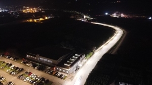 Via della Pace si accende con la tecnologia LED