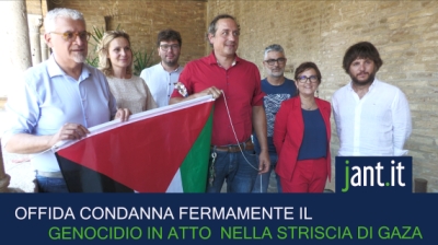 OFFIDA CONDANNA FERMAMENTE IL GENOCIDIO IN ATTO SU GAZA