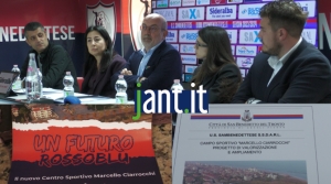 Presentazione del nuovo centro sportivo Marcello Ciarrocchi