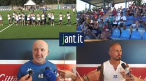 Interviste al mister Ottavio Palladini e al capitano Umberto Eusepi