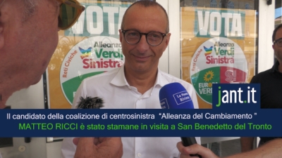 Intervista all' On. Matteo Ricci