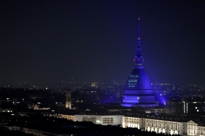 Rugby: Italia v All Blacks accende la Mole di Torino