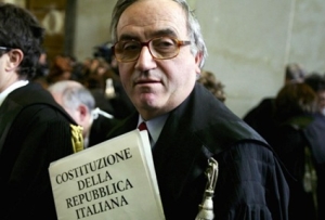 Edmondo Bruti Liberati il 19 marzo alle Terrazze di Grottammare per la chiusura della campagna referendaria per il NO