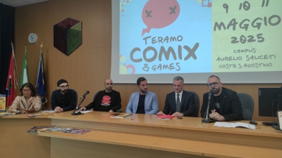 Presentata la trentunesima edizione della fiera del fumetto “Teramo Comix & Games”