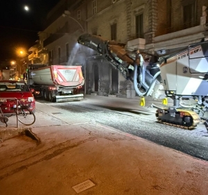 Iniziati i lavori di riasfaltatura sulla SS16, un intervento strategico per la viabilit&agrave; della nostra citt&agrave;