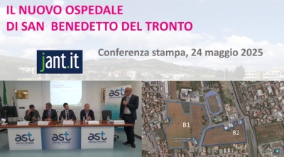 AL VIA IL BANDO DI GARA PER LA PROGETTAZIONE DEL NUOVO OSPEDALE  DI SAN BENEDETTO DEL TRONTO