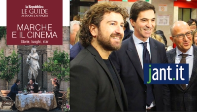 Le Marche e il cinema alla BIT con Alessandro Siani e la Guida di Repubblica