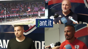 Interviste del dopo gara di Coppa Italia tra US Sambenedettese vs Atletico Ascoli