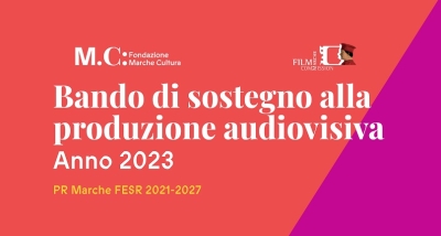 Pubblicazione graduatorie bando a sostegno dell'audiovisivo 2023