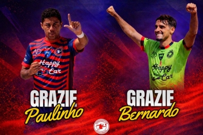 Paulinho e Bernardo lasciano la Sambenedettese Beach Soccer